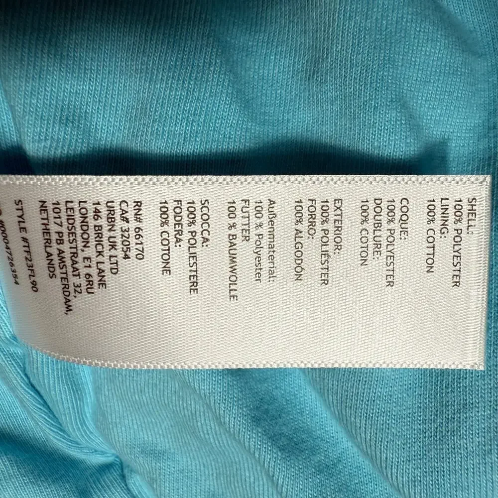 TEDDY FRESH Colorblock Sherpa Hoodie Pastel Cotton Lined SZ M Anime Streetwear - Picture 7 of 9